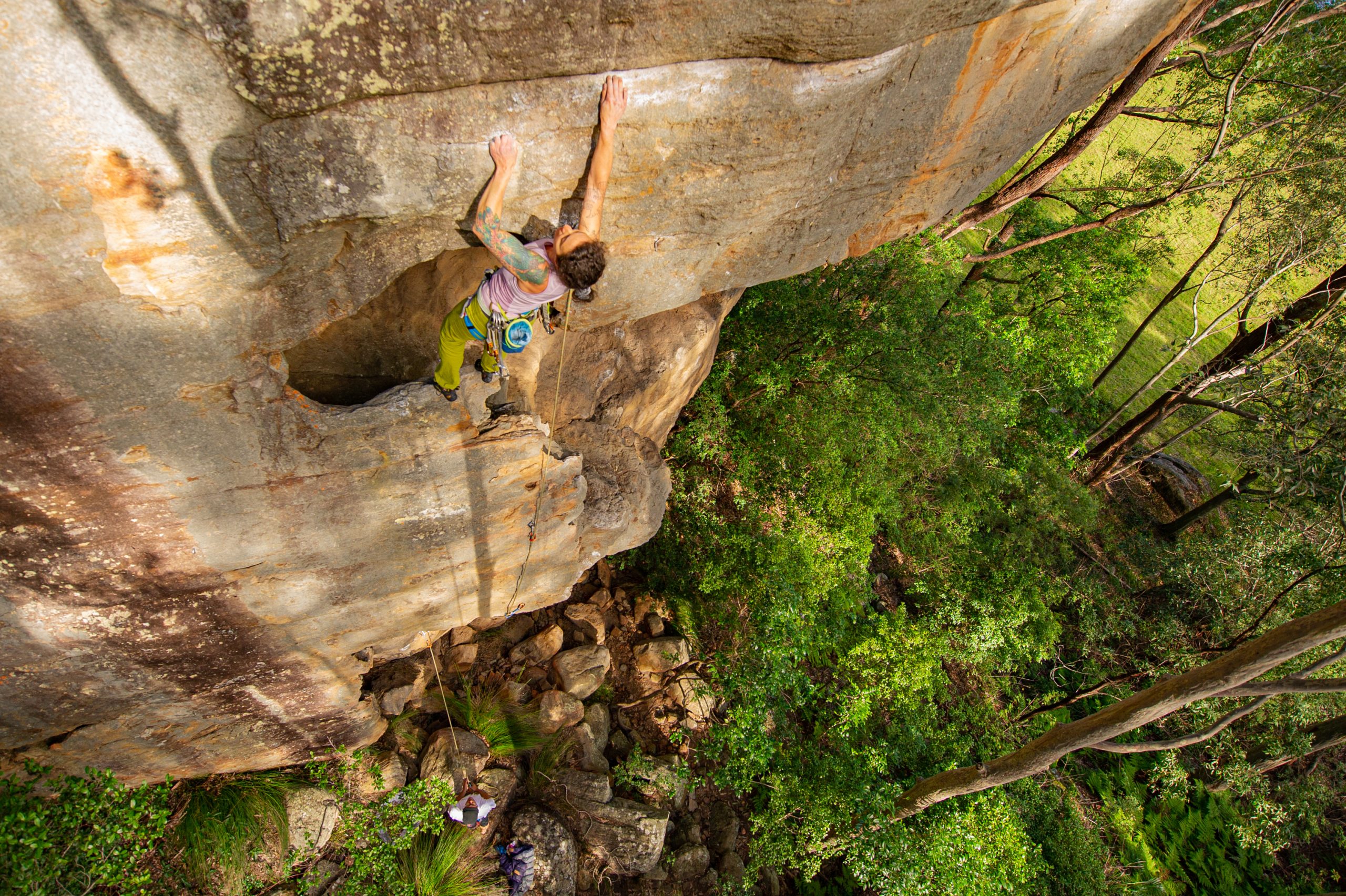 climbing funky to funky